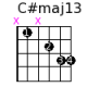 C#maj13